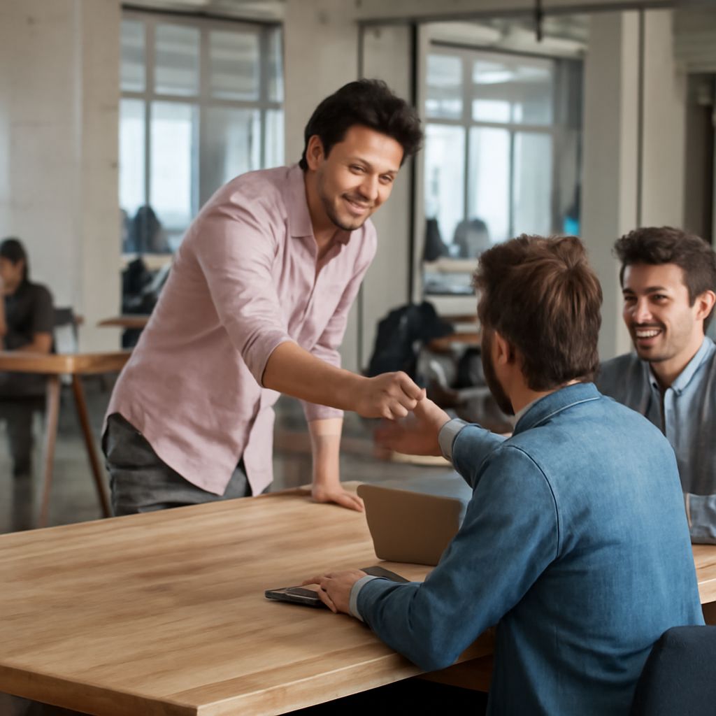 Servant leadership examples of a manager helping a team