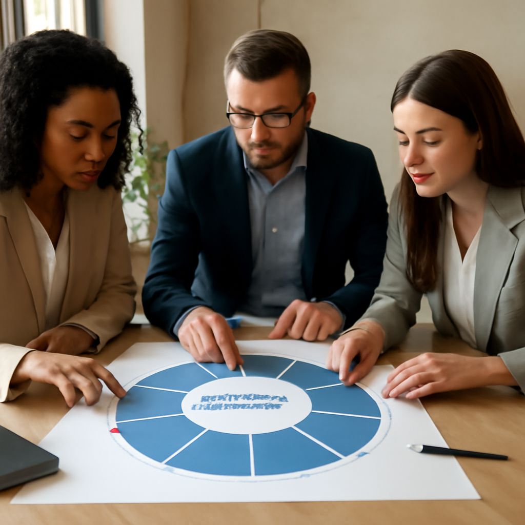 Leaders mapping capability needs to workforce outcomes