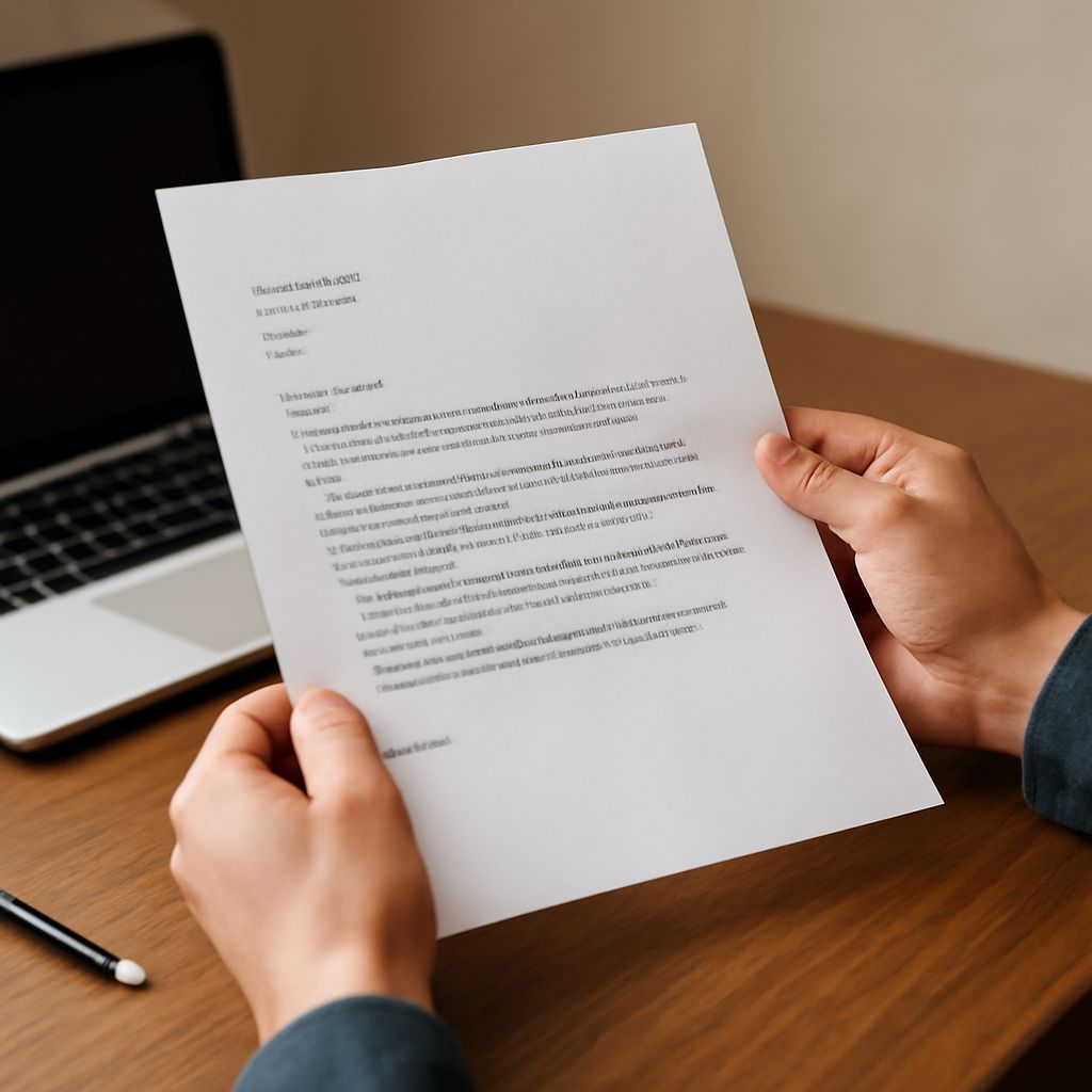 How to Write a Letter of Interest